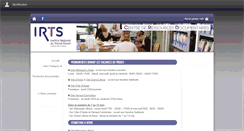 Desktop Screenshot of cdr.irtsnpdc.fr